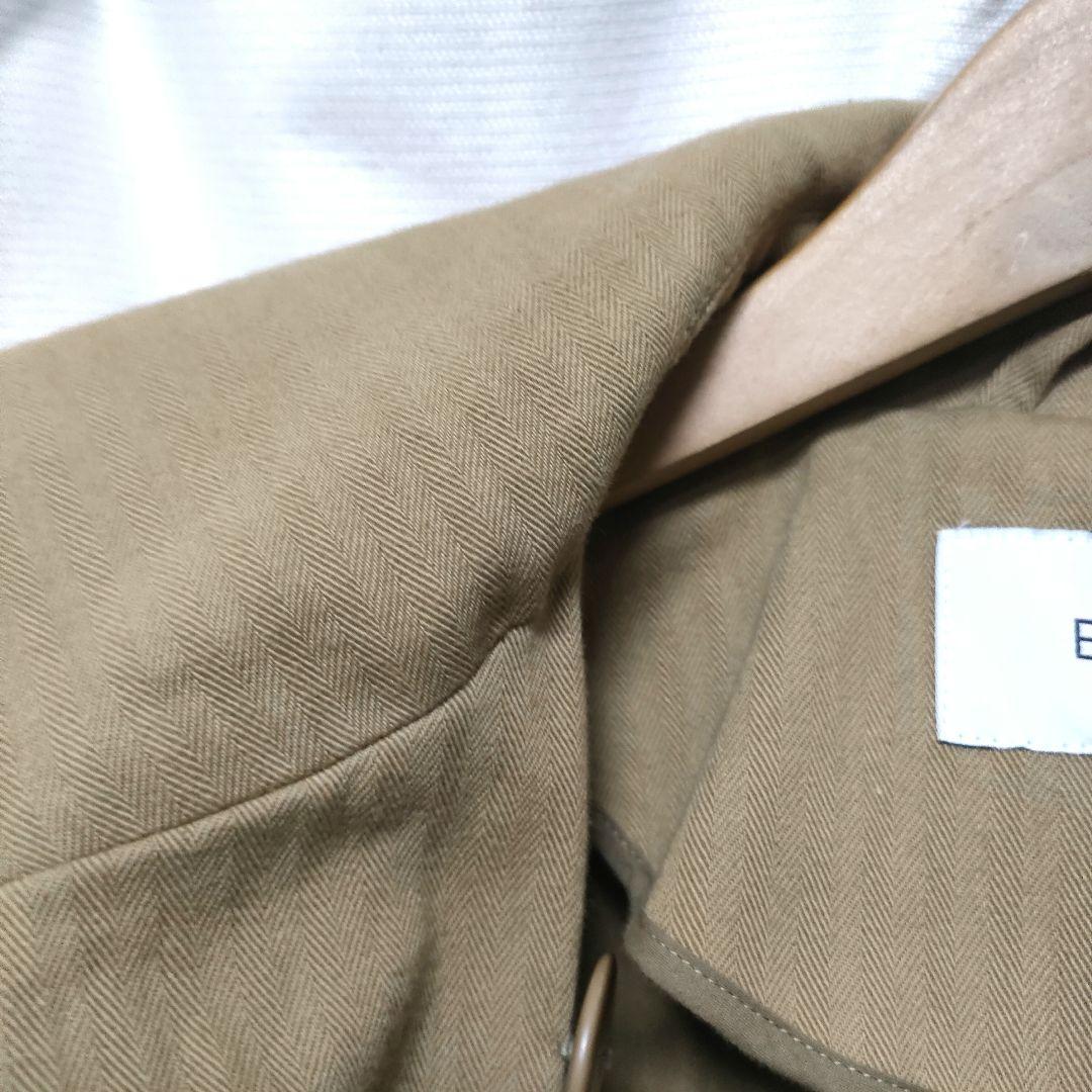 【美品】ETRE TOKYO ヘリンボーンオーバーサイズコート S