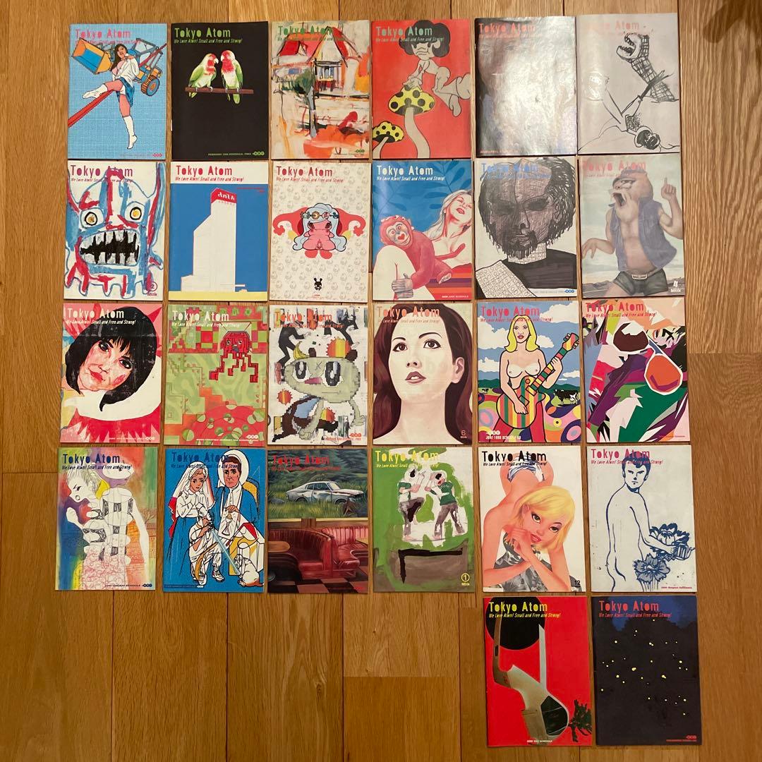 「Tokyo Atom」 フリーペーパー　ZINE 都築響一　大友良英　宇川直宏