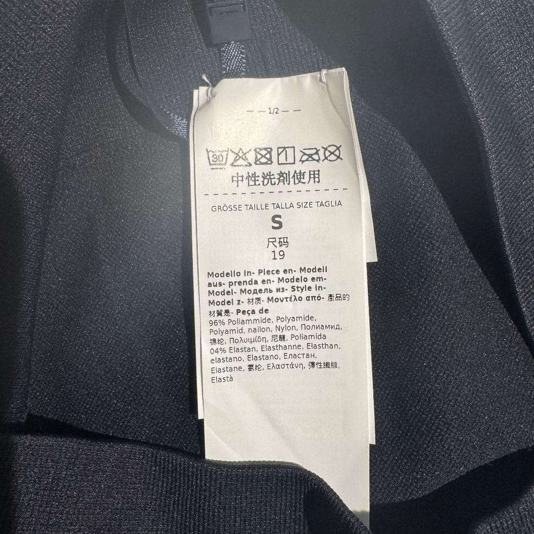 S MaxMara エスマックスマーラ レギンス パンツ ロゴ ブラック S