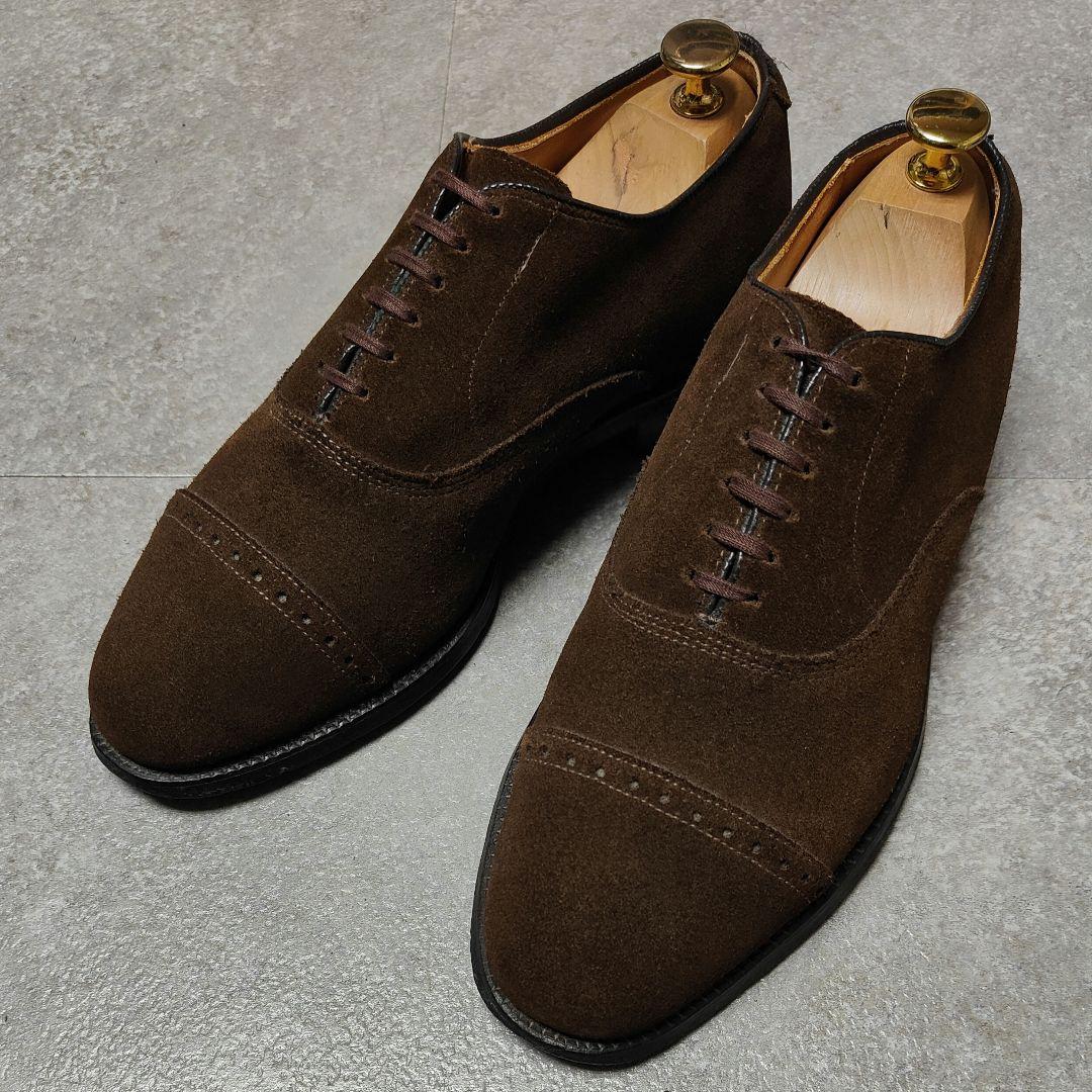 【AllenEdmonds】Bayron ストレートチップスウェードシューズ