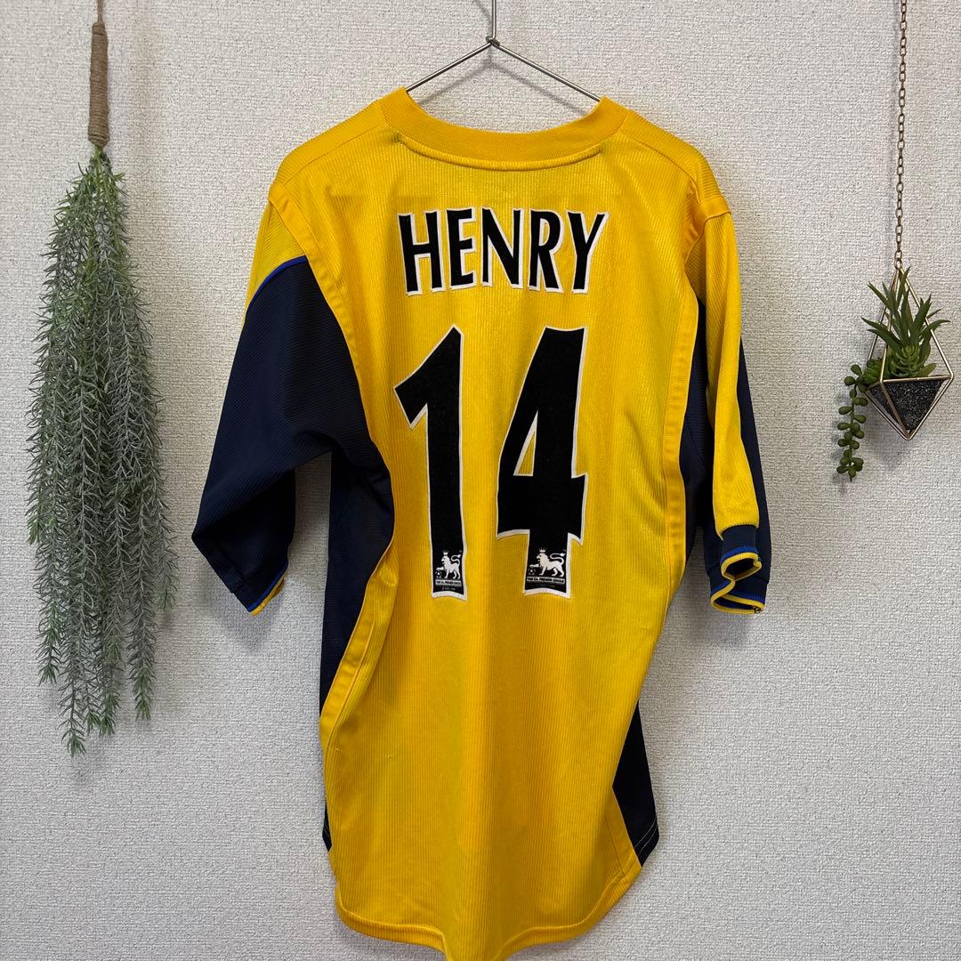 アーセナル 1999-2000シーズンティエリ・アンリ　ナイキ M SEGA