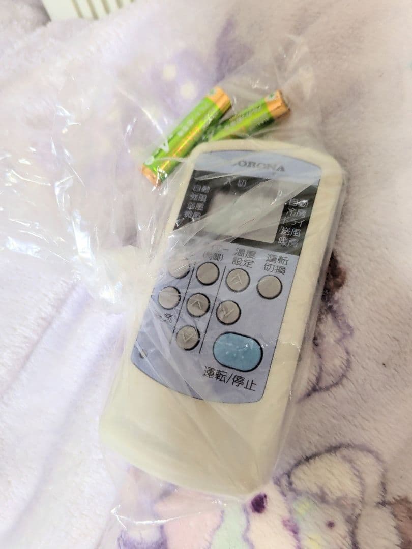 工事不要(^o^)値下げ交渉歓迎CORONA 窓用エアコン 送料込み(^o^)