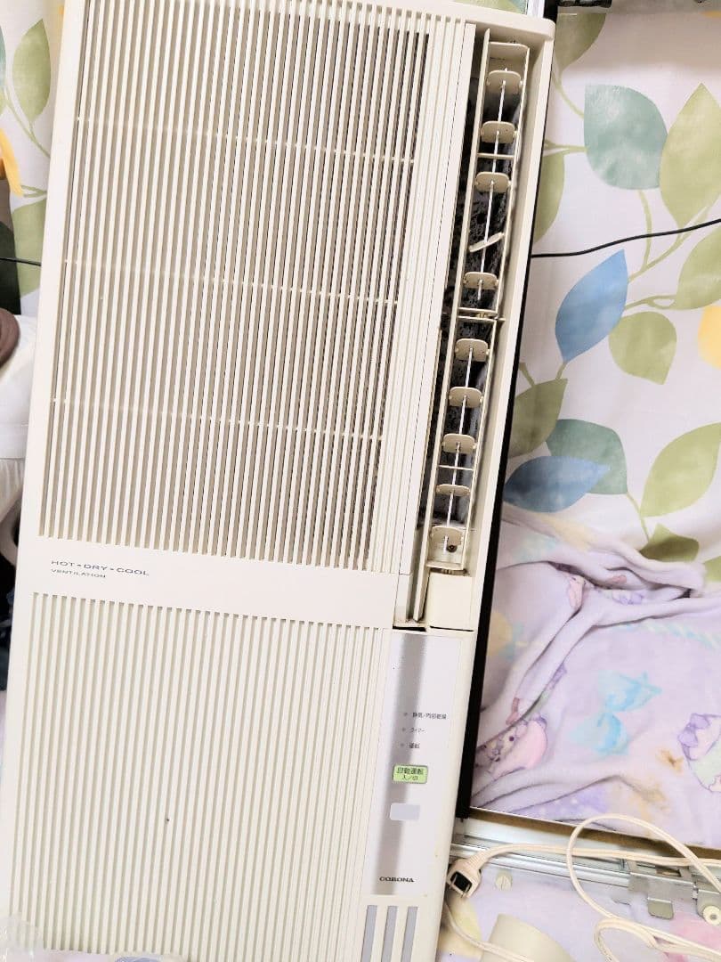 工事不要(^o^)値下げ交渉歓迎CORONA 窓用エアコン 送料込み(^o^)