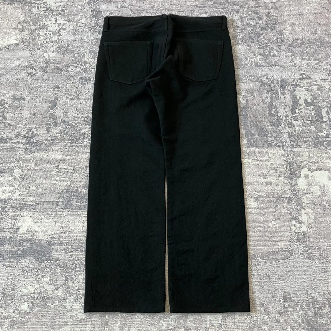 【田中オム】コムデギャルソンオム スラックス 縮絨 黒 ブラック AD2003