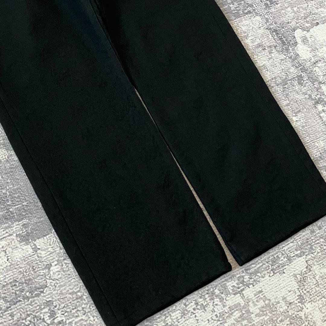 【田中オム】コムデギャルソンオム スラックス 縮絨 黒 ブラック AD2003