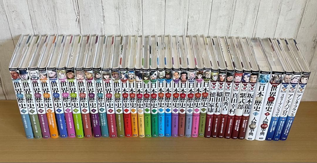 【セット】学研まんが NEW日本の歴史 世界の歴史 日本の伝記 世界の伝記35冊