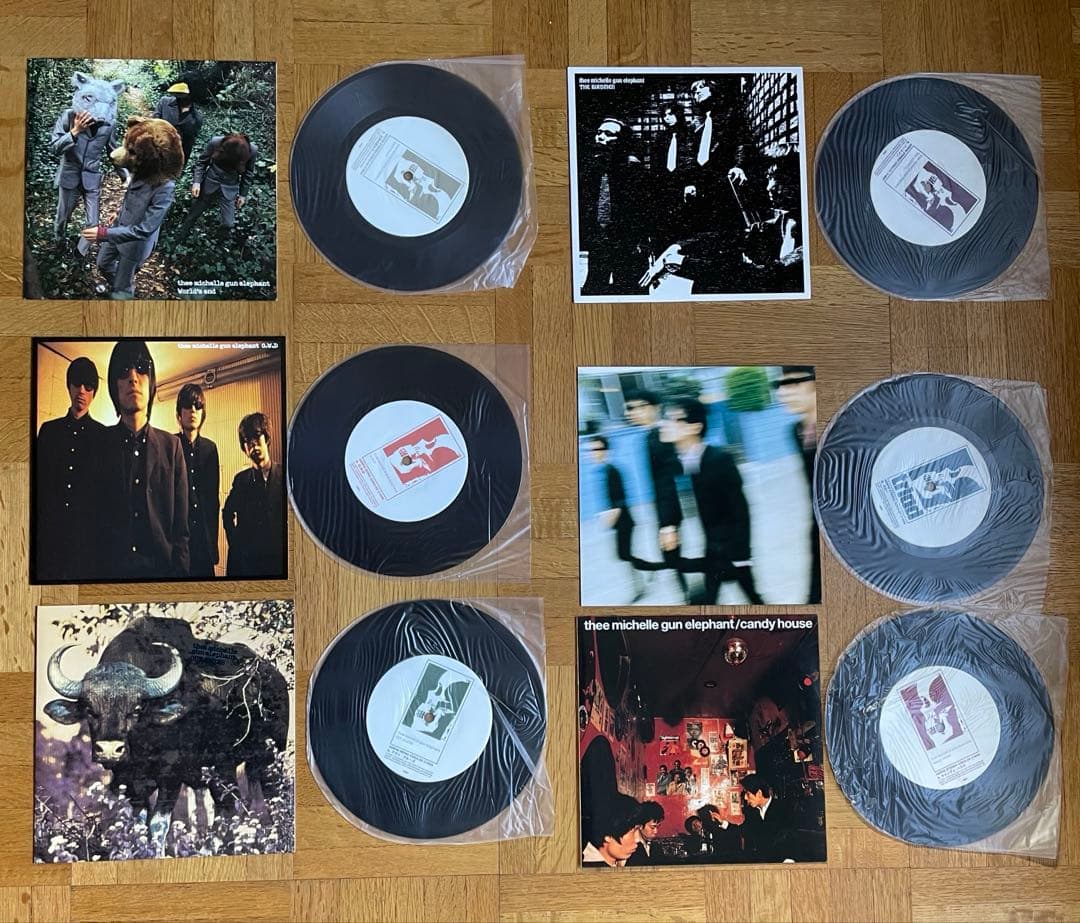 ミッシェルガンエレファント 7インチBOX + GT400 7インチ