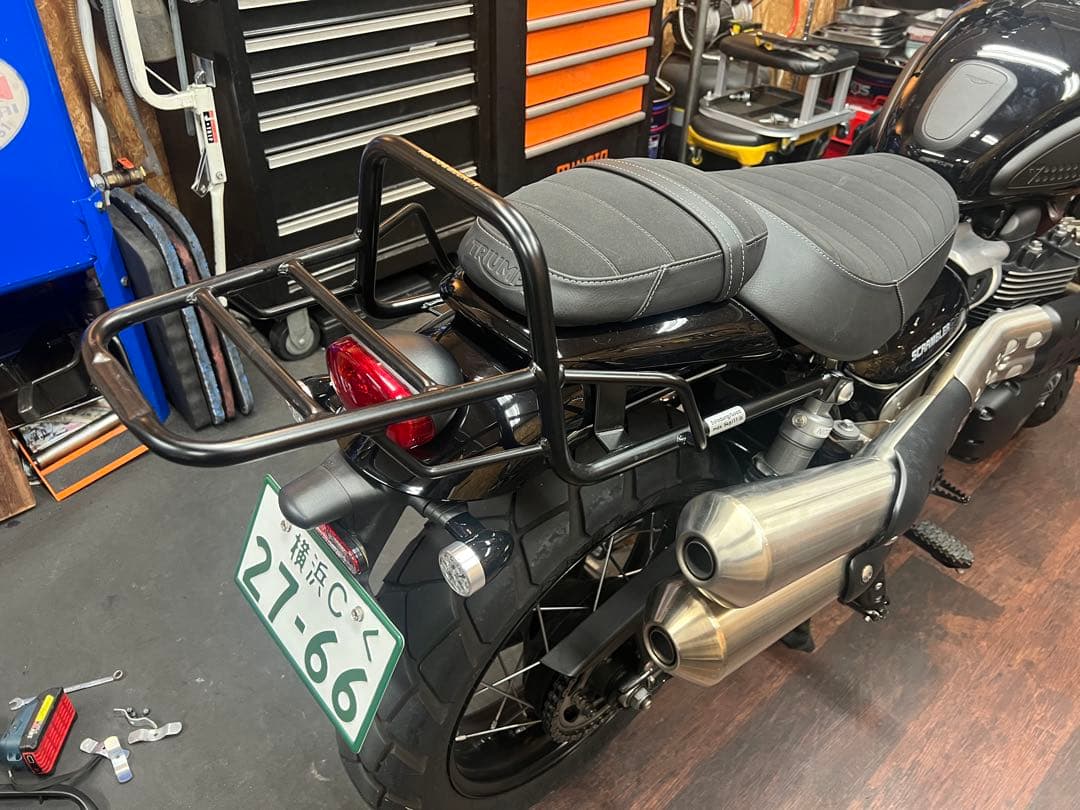 Nitron トライアンフ　ボンネビル　ストリートスクランブラーサスペンション