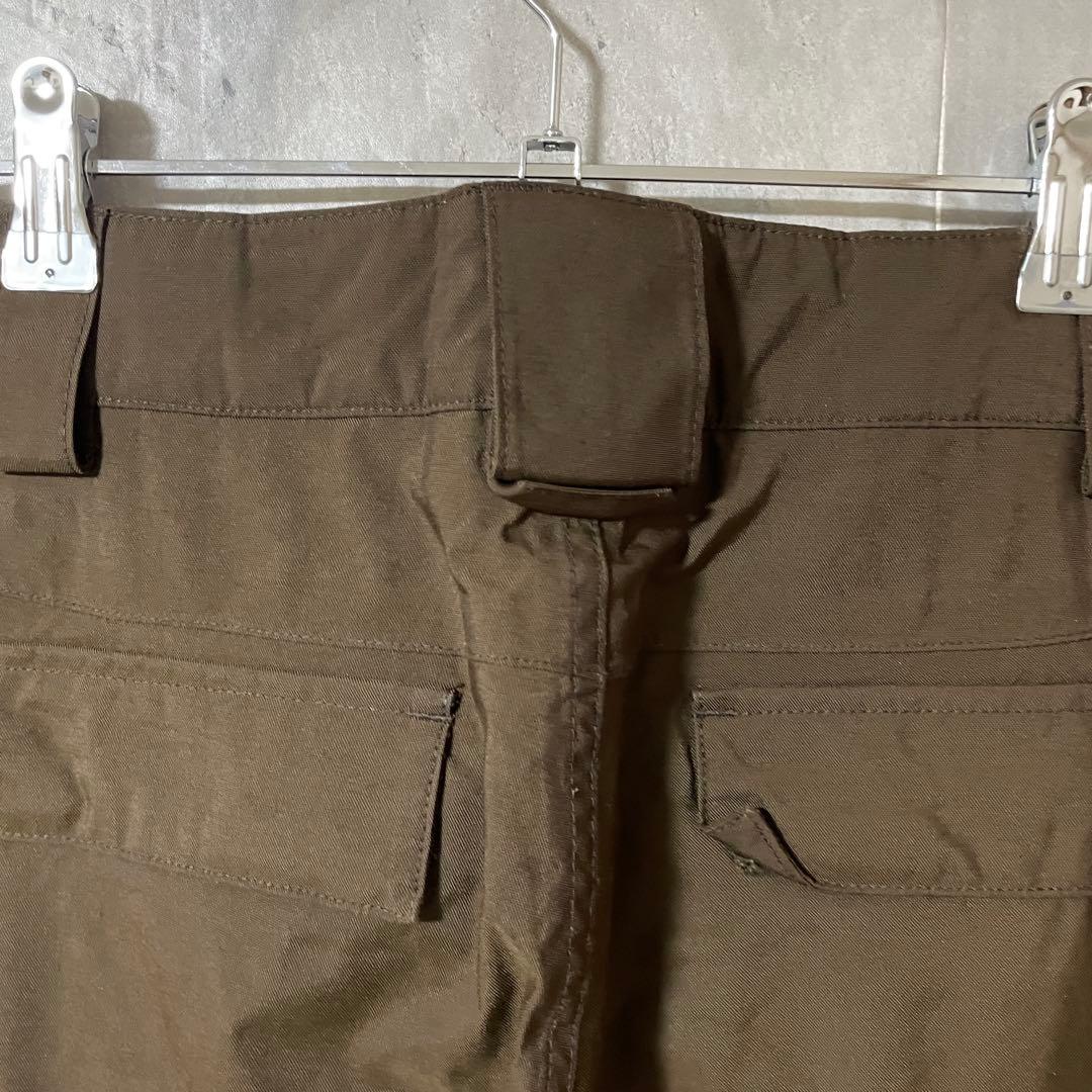 burtonバートンスキーパンツスノーボードウェアズボン下茶色ブラウンロゴ希少