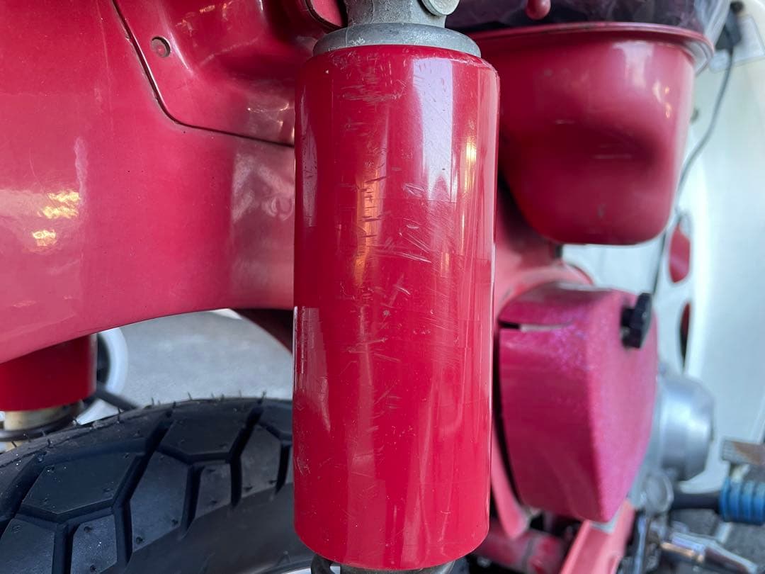 郵政カブ リアサスペンション(左右)