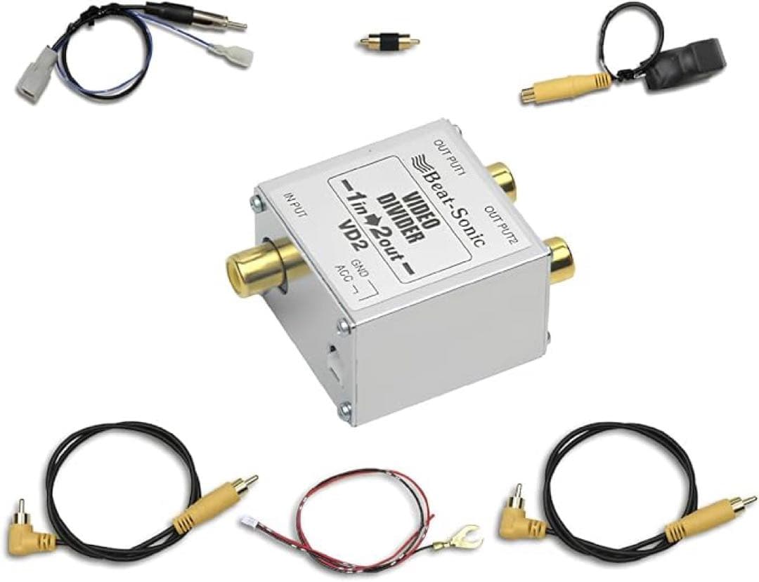 ビートソニック バックカメラアダプター 三菱デリカD5用 BC10