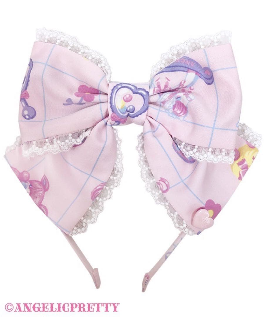 Angelic Pretty Baby Toysサロペット カチューシャ ピンク