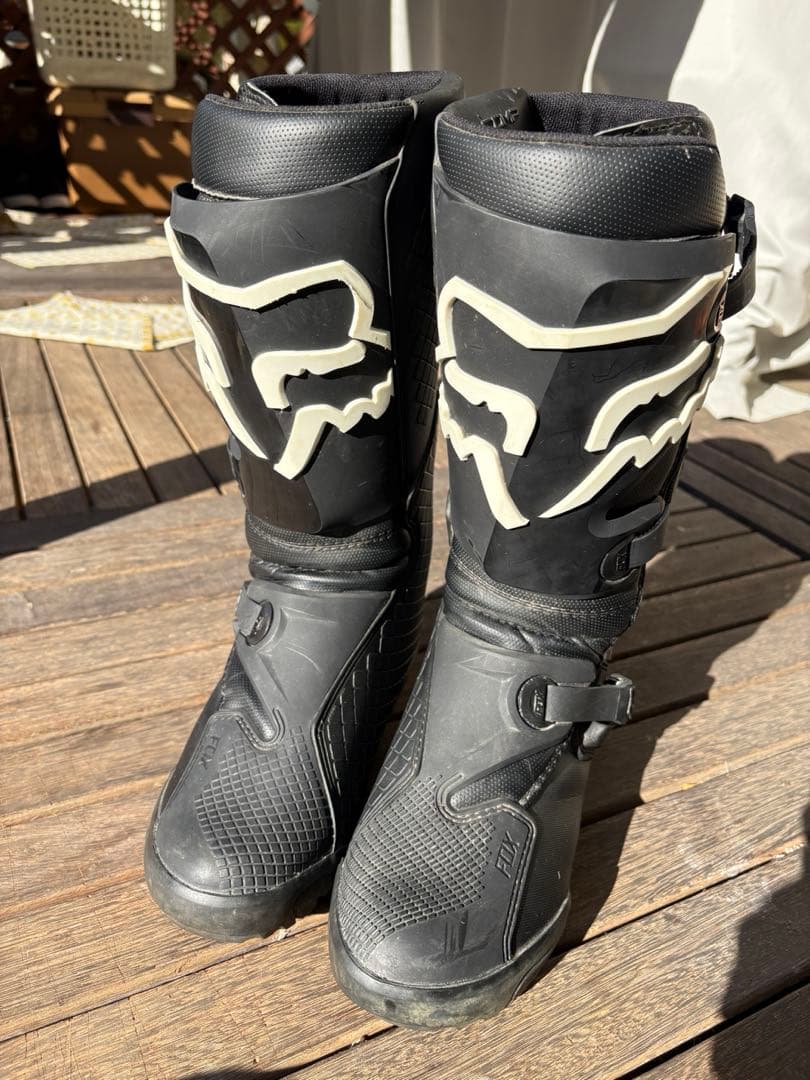 FOX オフロードブーツ ブラック comp-x