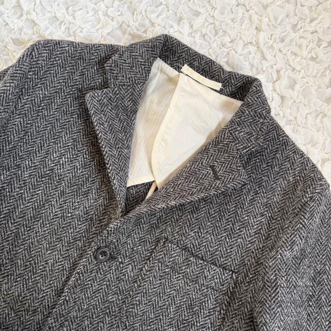 BEAMS PLUS ハリスツイードヘリンボーンテーラードジャケット