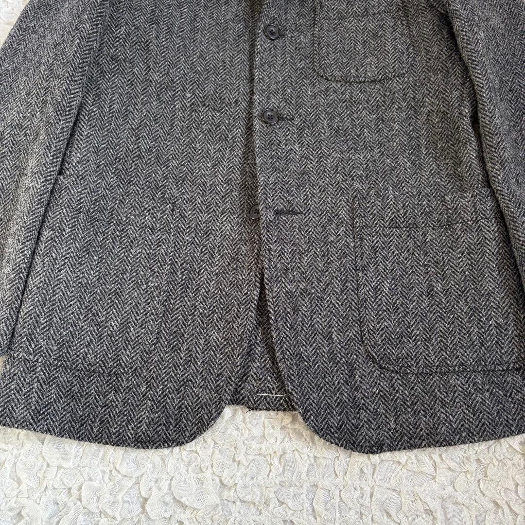 BEAMS PLUS ハリスツイードヘリンボーンテーラードジャケット
