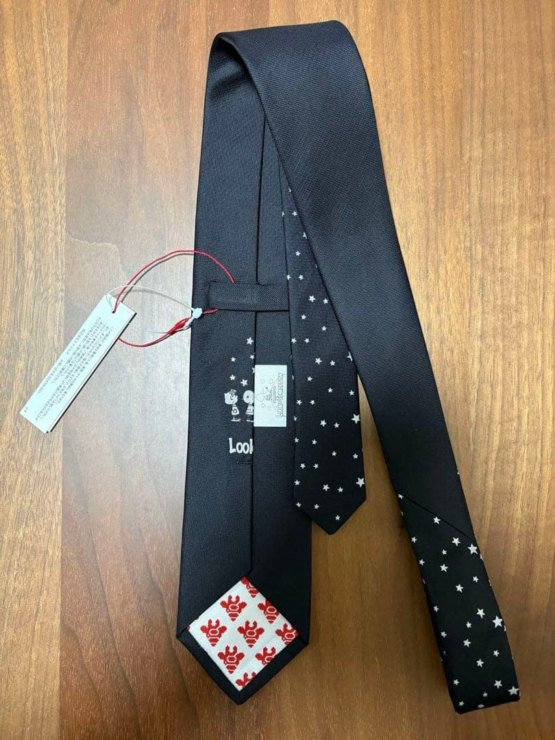 【早い者勝ち】giraffe★ジラフ★ネクタイ★星柄★スヌーピー★PEANUTS