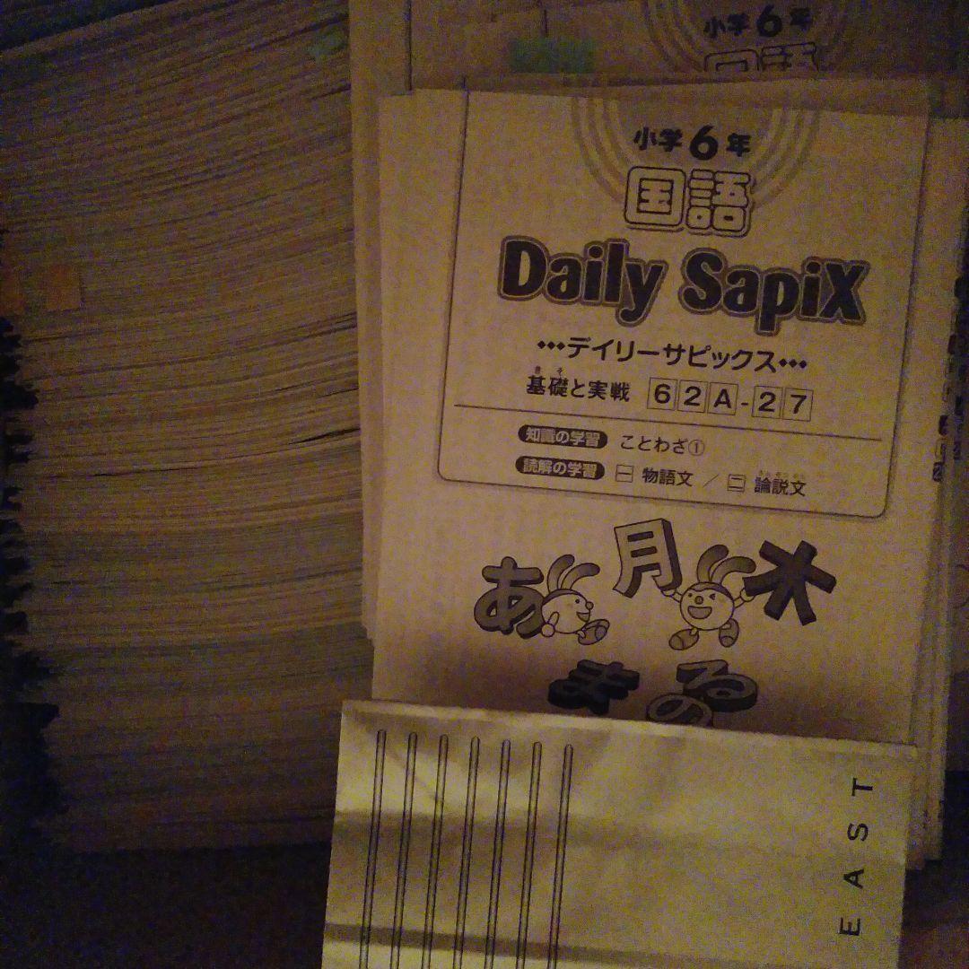 デイリーサピックス 6年 四教科