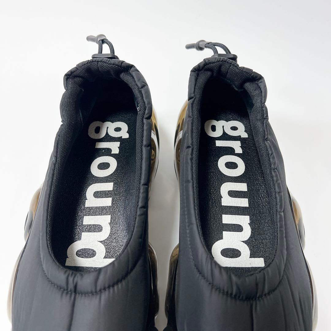 《美品》grounds MOOPIE PUMPS ブラック 24cm 完売モデル