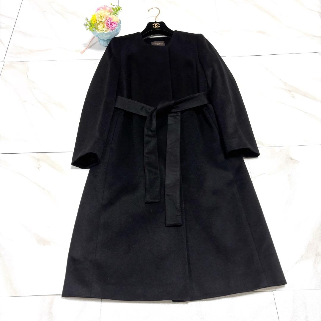 TOMORROWLAND トゥモローランド カシミヤ100% ノーカラーコート