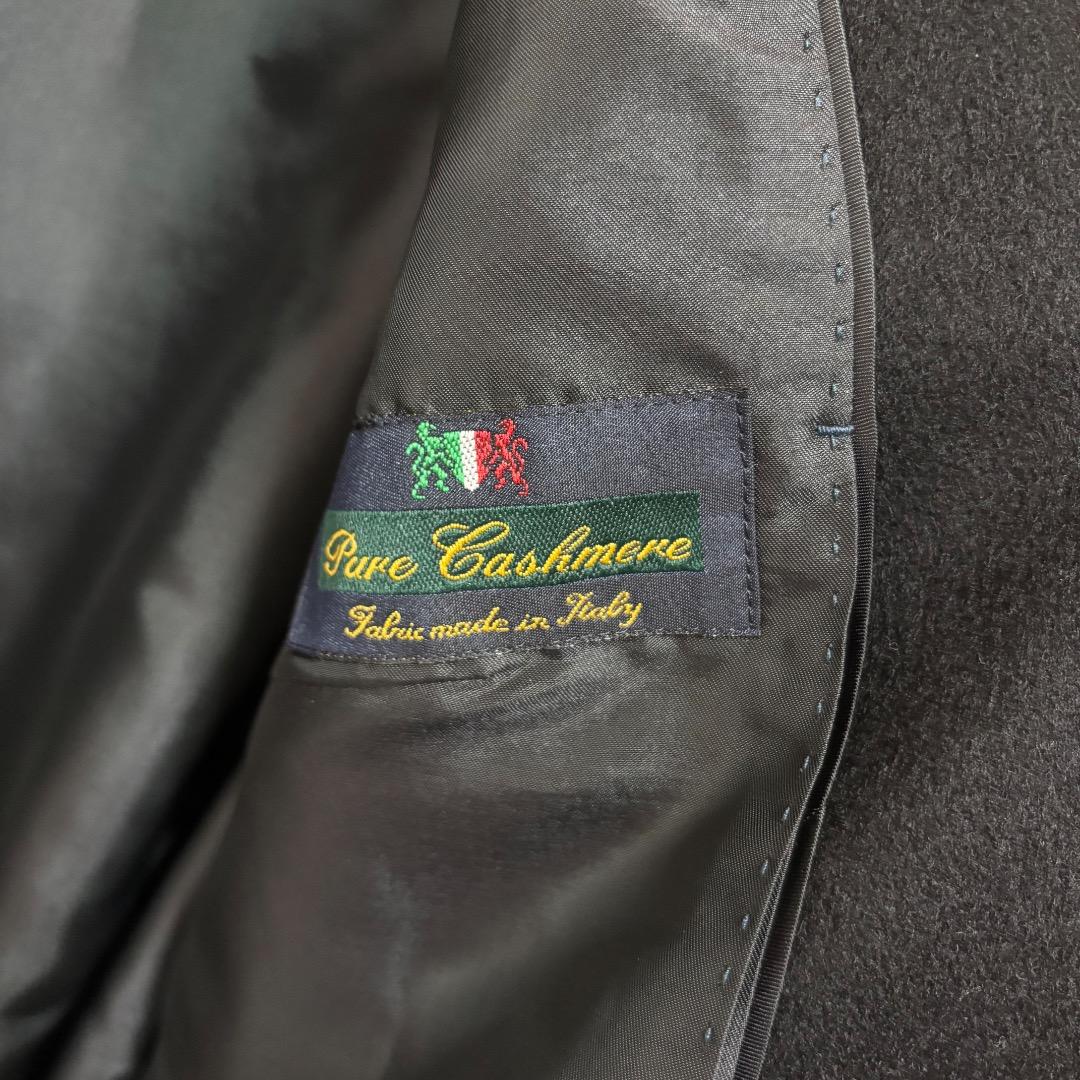 TOMORROWLAND トゥモローランド カシミヤ100% ノーカラーコート