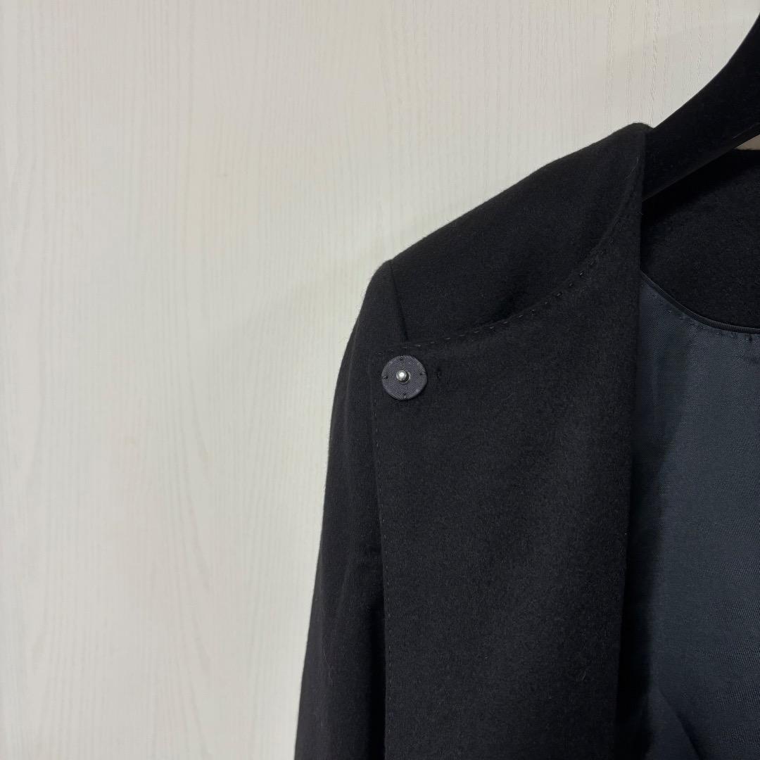 TOMORROWLAND トゥモローランド カシミヤ100% ノーカラーコート