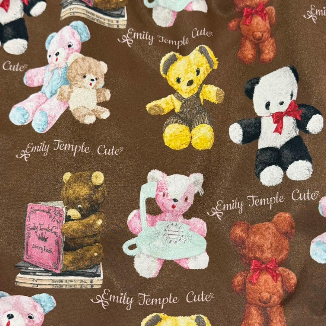 エミリーテンプルキュート くま柄 ワンピース