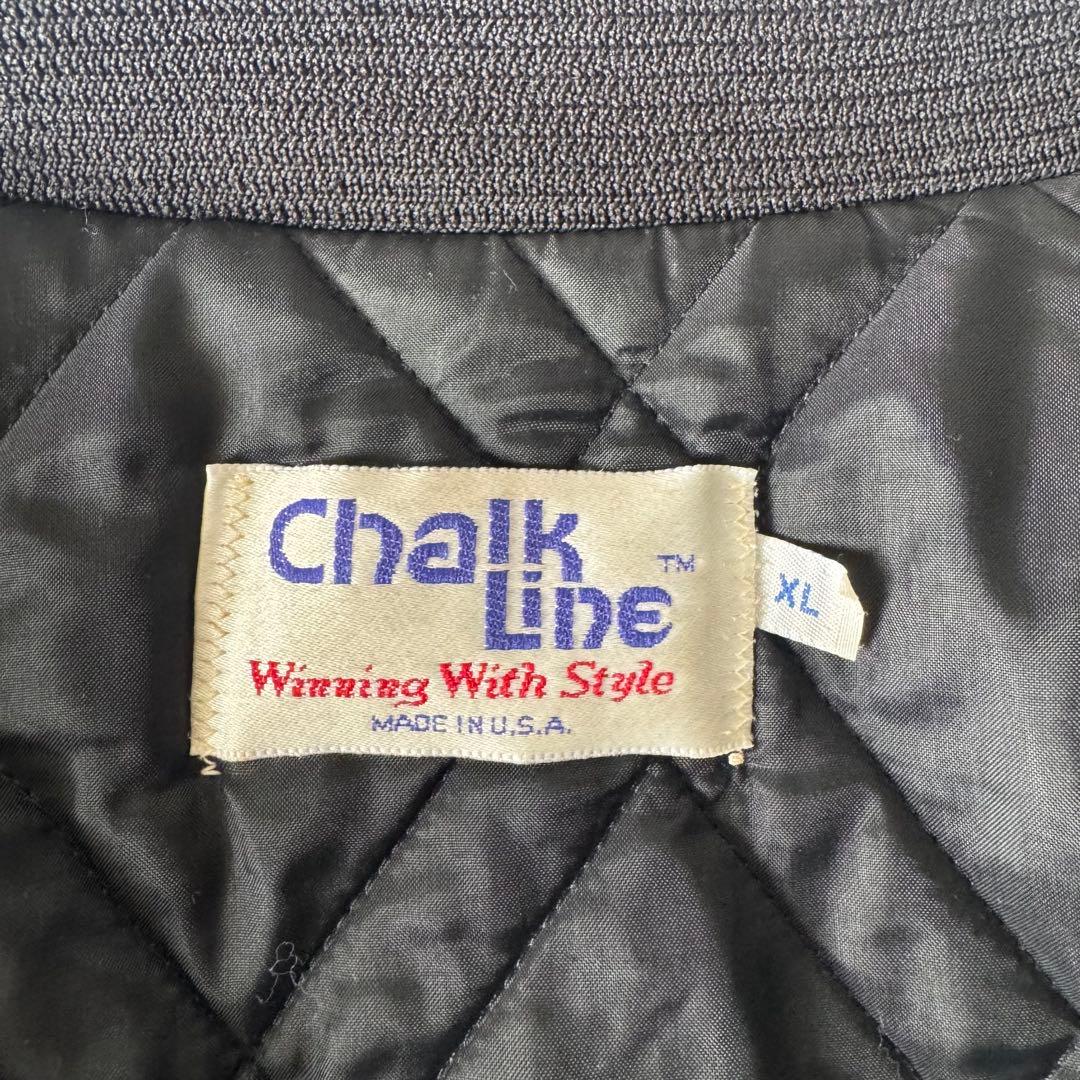 古着 RAIDERS ChalkLine スタジャン レイダース FJチャンネル