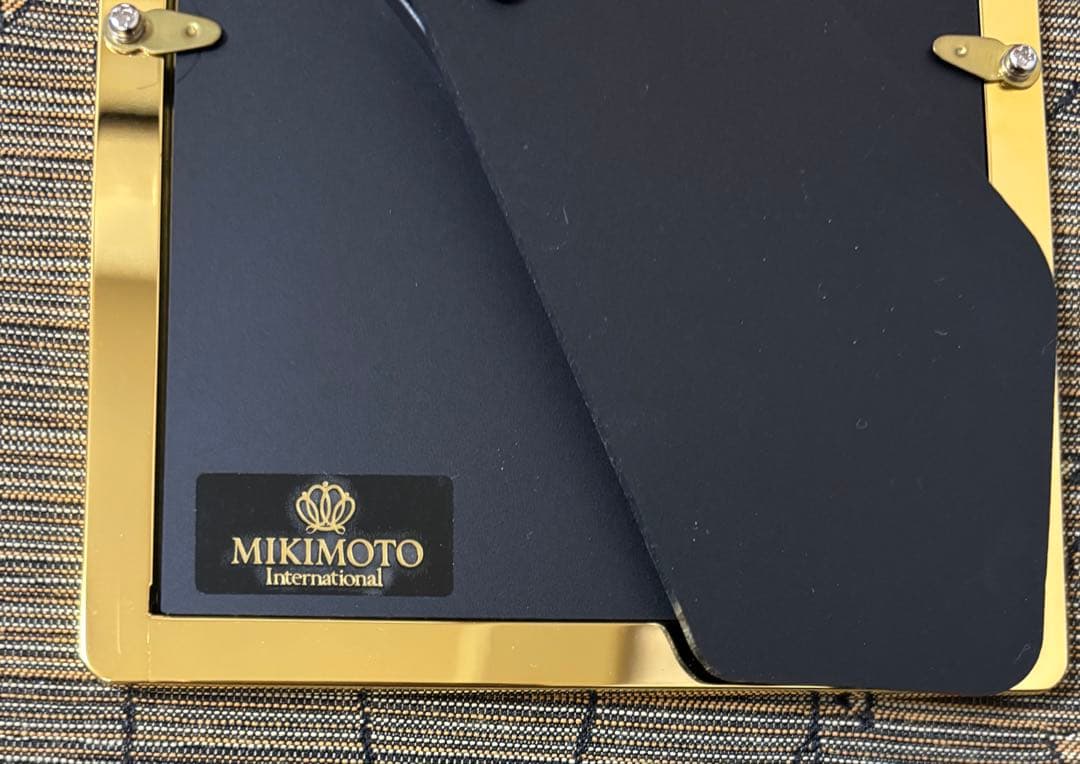 《MIKIMOTO（ミキモト）》フォトフレーム　クリスタルラッカー　2個セット