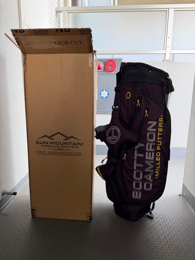 SCOTTY CAMERON ゴルフバッグ パープル