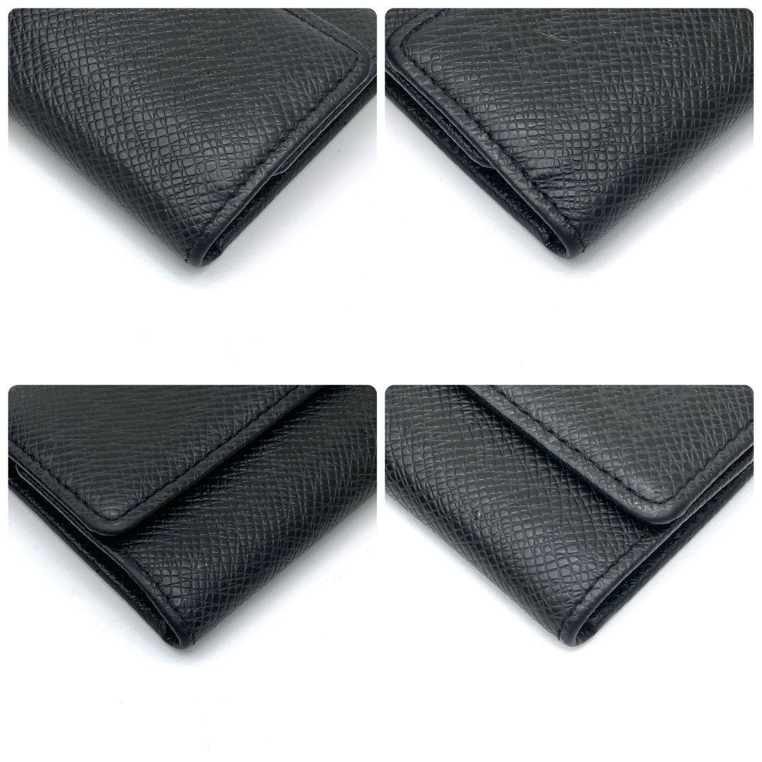 ルイヴィトン キーケース ミュルティクレ6 タイガ ブラック メンズ