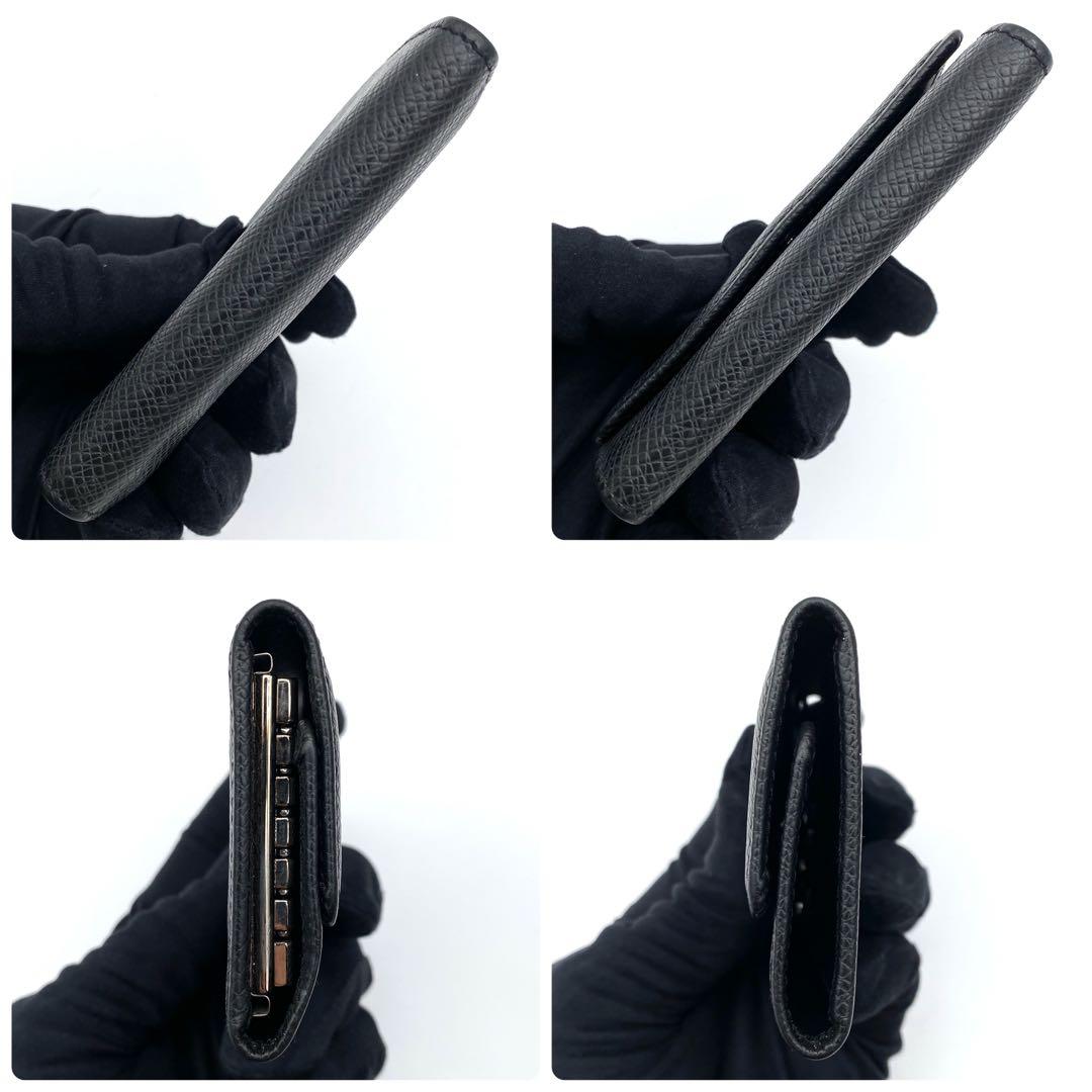 ルイヴィトン キーケース ミュルティクレ6 タイガ ブラック メンズ