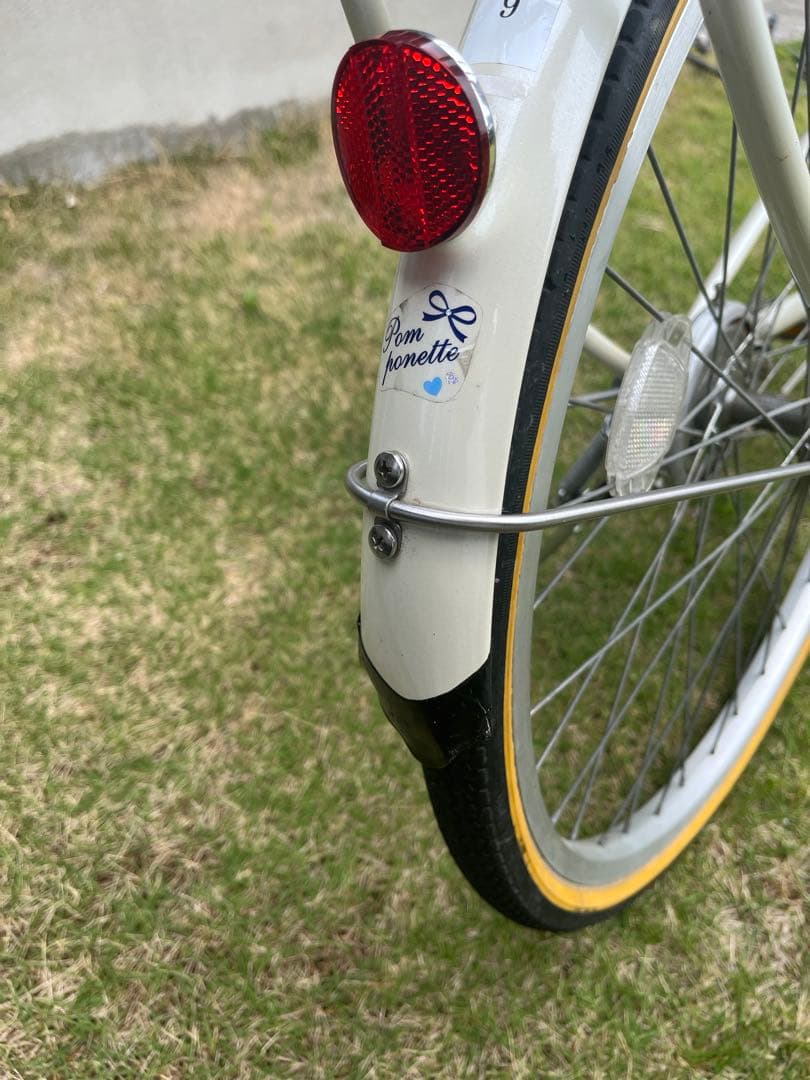 あさひ　ASAHI フェリーク Jr 24インチ　自転車　クリーム色