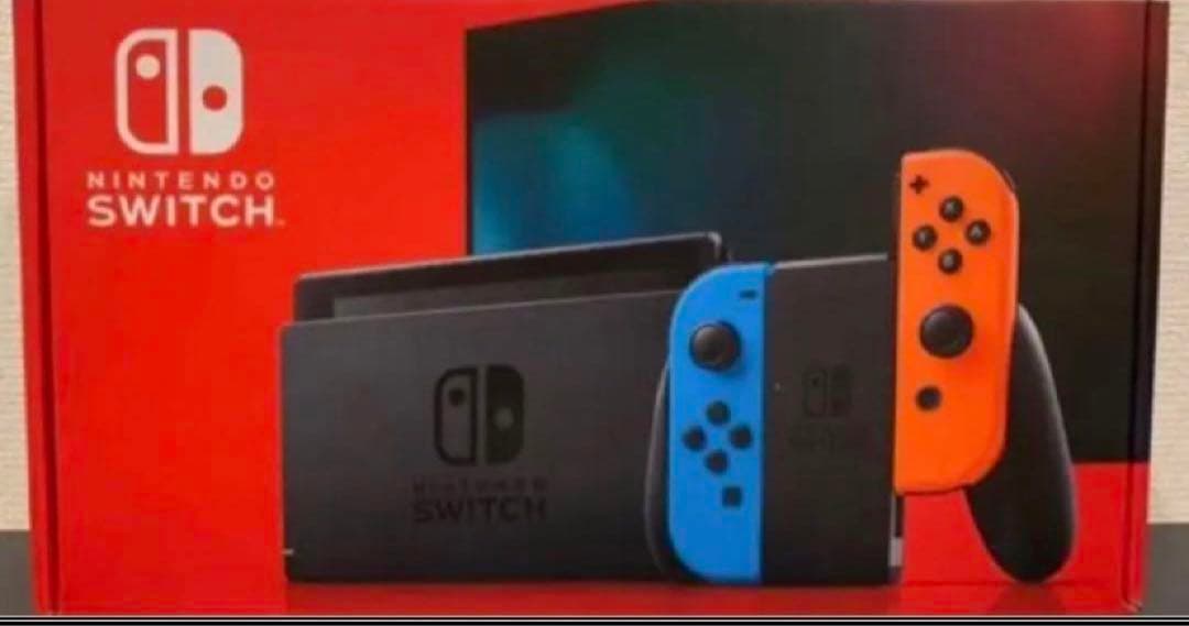 【新品未開封】Nintendo Switch 青/オレンジ 本体