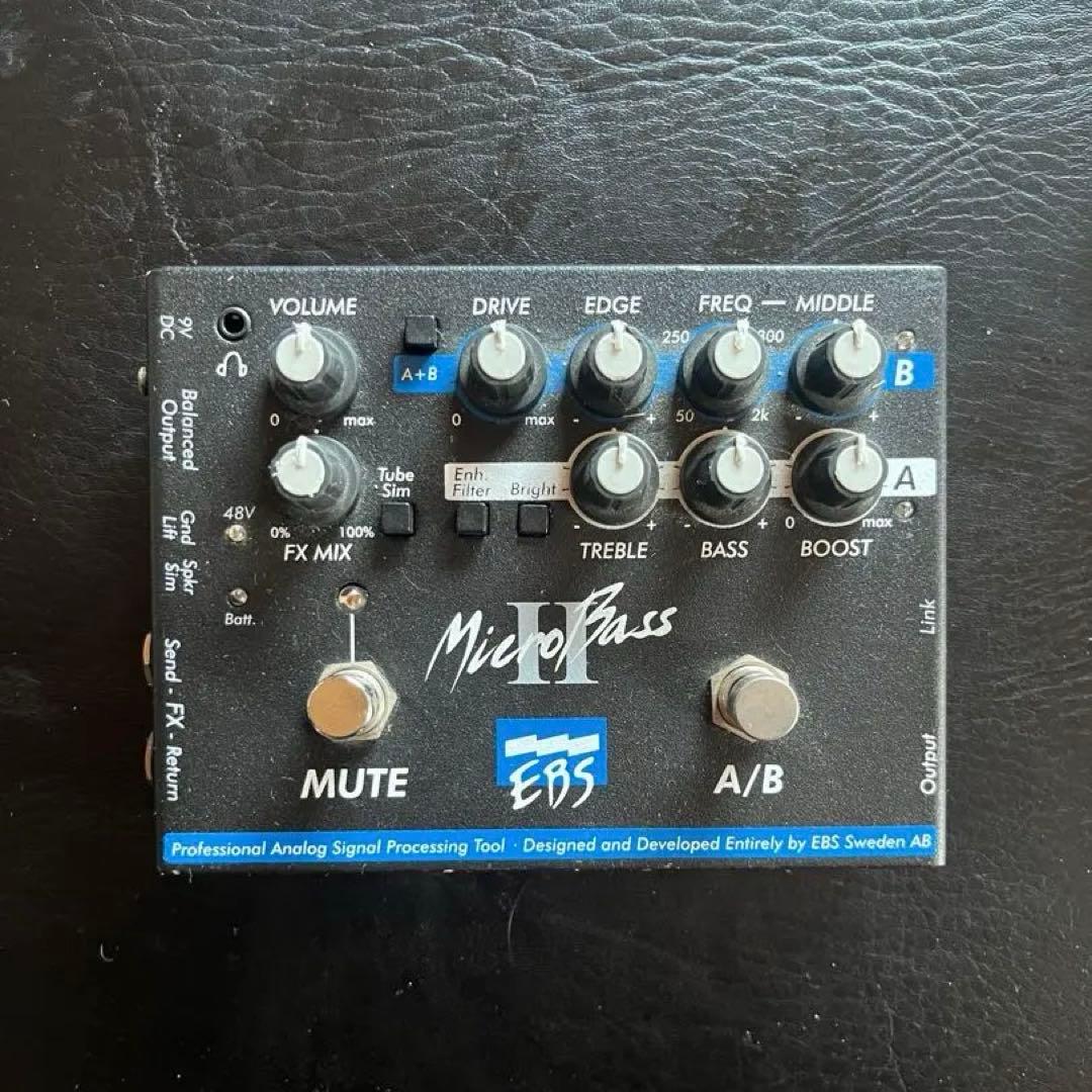 EBS Micro Bass 2 ベースプリアンプ　DI