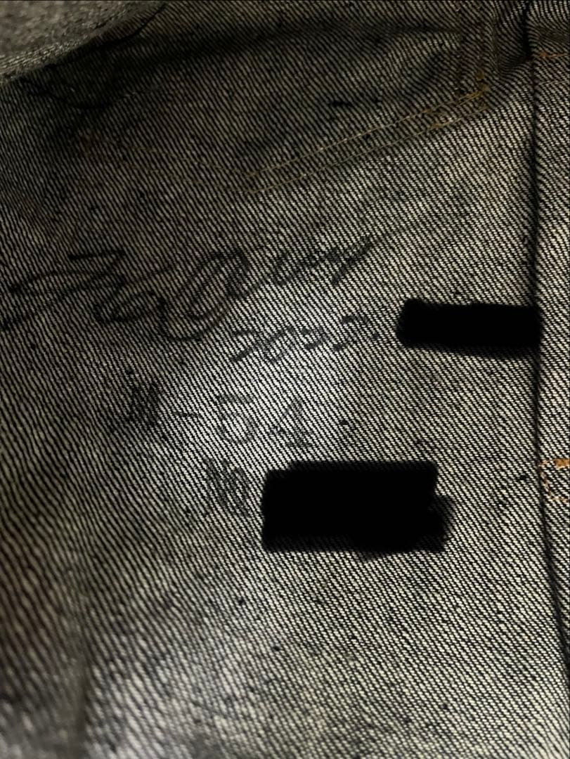 キムタク着　ワンピースオブロック407xx 2ndデニムジャケット　38