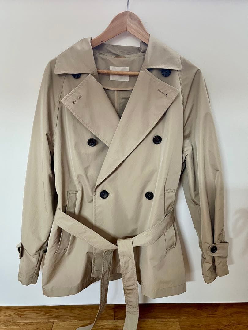 IENA ハーフトレンチコート