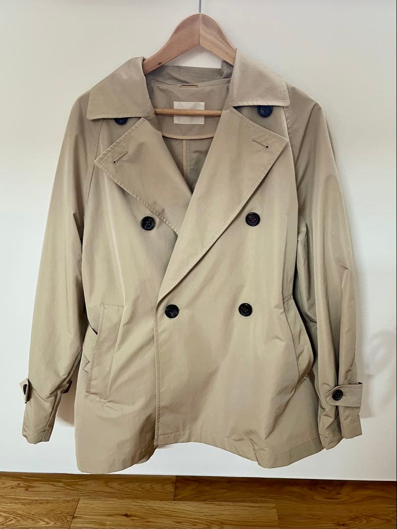 IENA ハーフトレンチコート