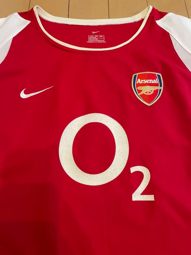 [希少品] アーセナルFC 02/04 ホーム レプリカユニフォーム