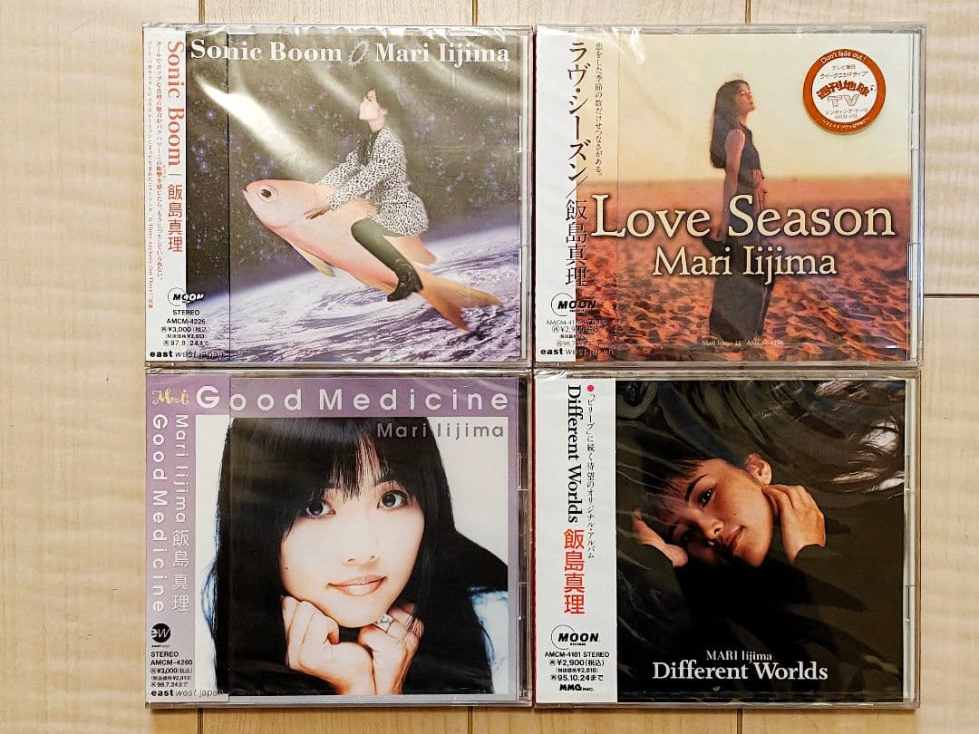 飯島真理 CD 新品 4枚 まとめ セット