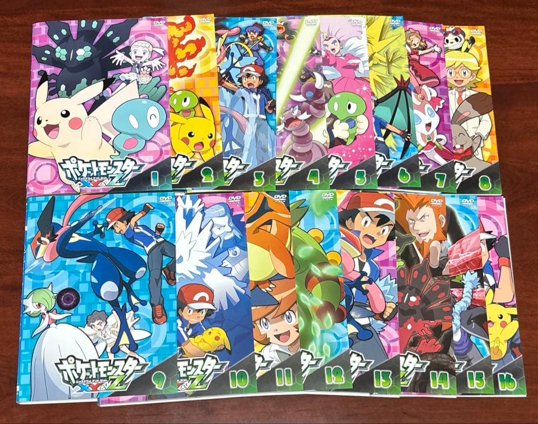 ポケットモンスターXY/XY&Z 全巻完結セット 劇場版付 dvd