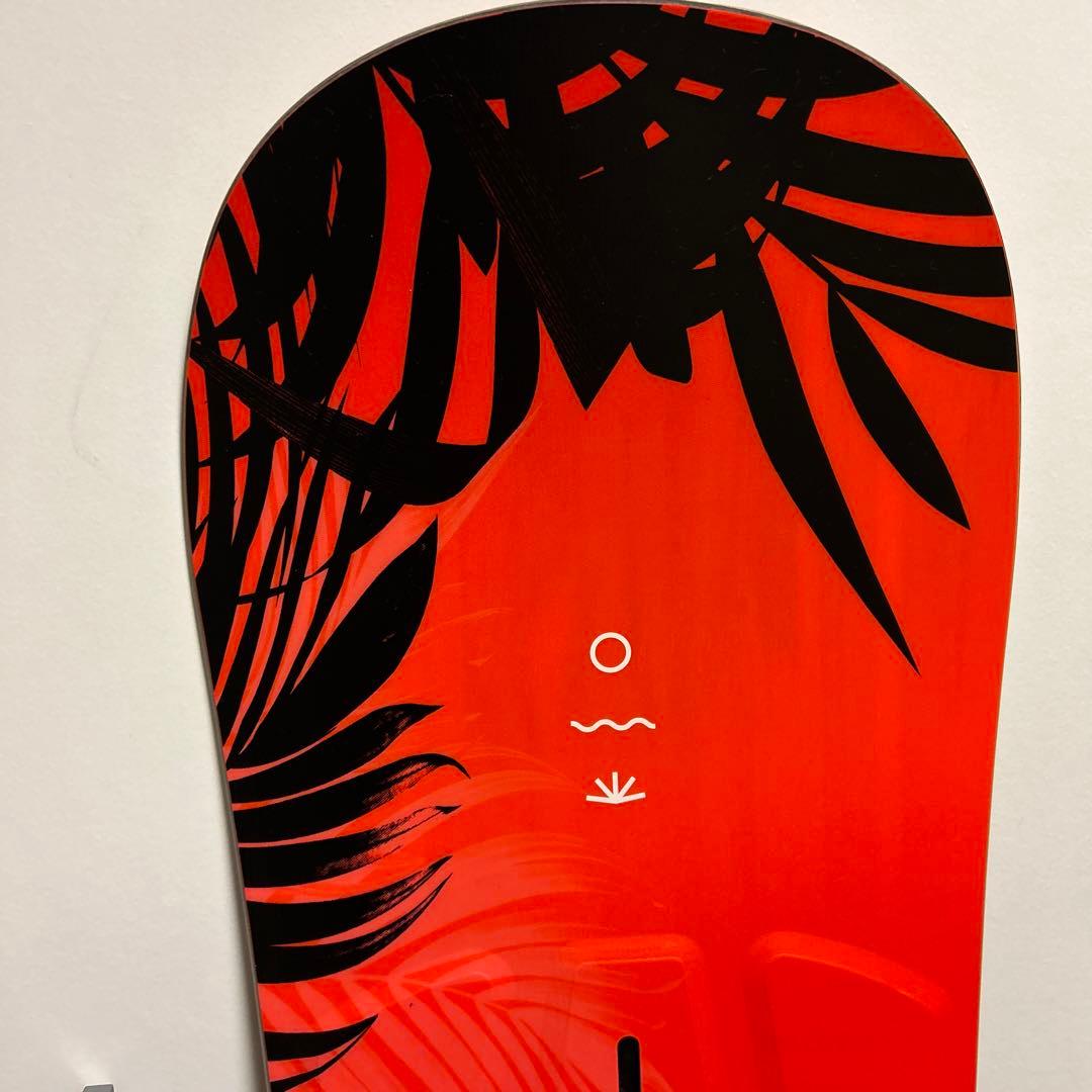 バートンスノーボードセット　ヴィンデング、ケース付き