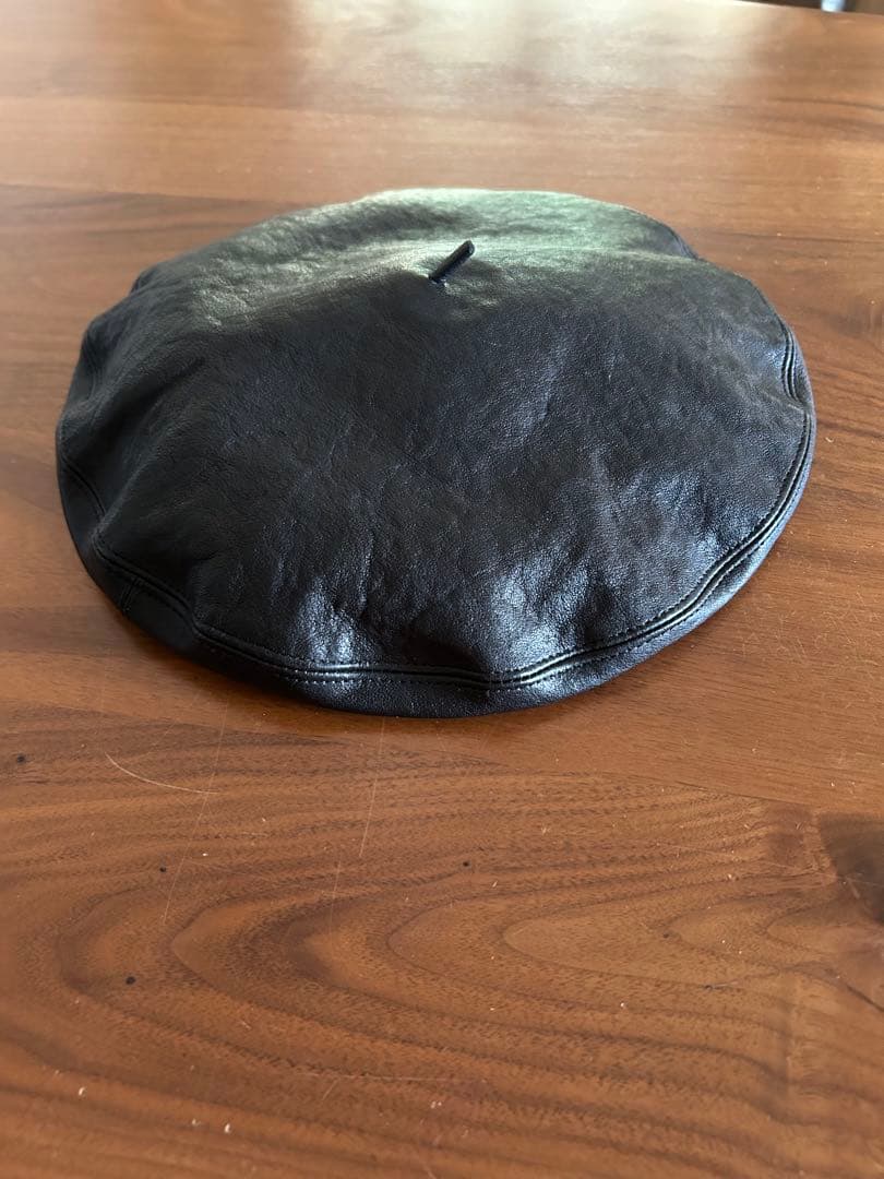 専用　【IL CAPPELLAIO MATTO】　レザーベレー帽