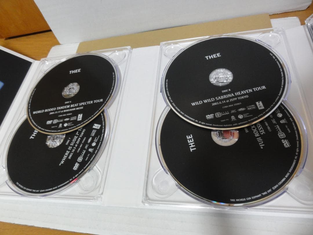 邦楽 THEE MICHELLE GUN ELEPHANT DVDTHEE LIVE