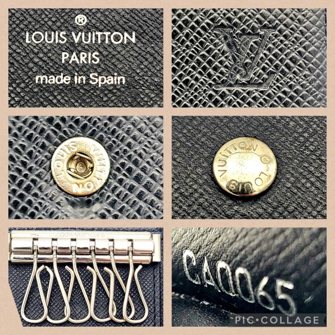 美品 ルイヴィトン タイガ キーケース ミュルティクレ6 M30500