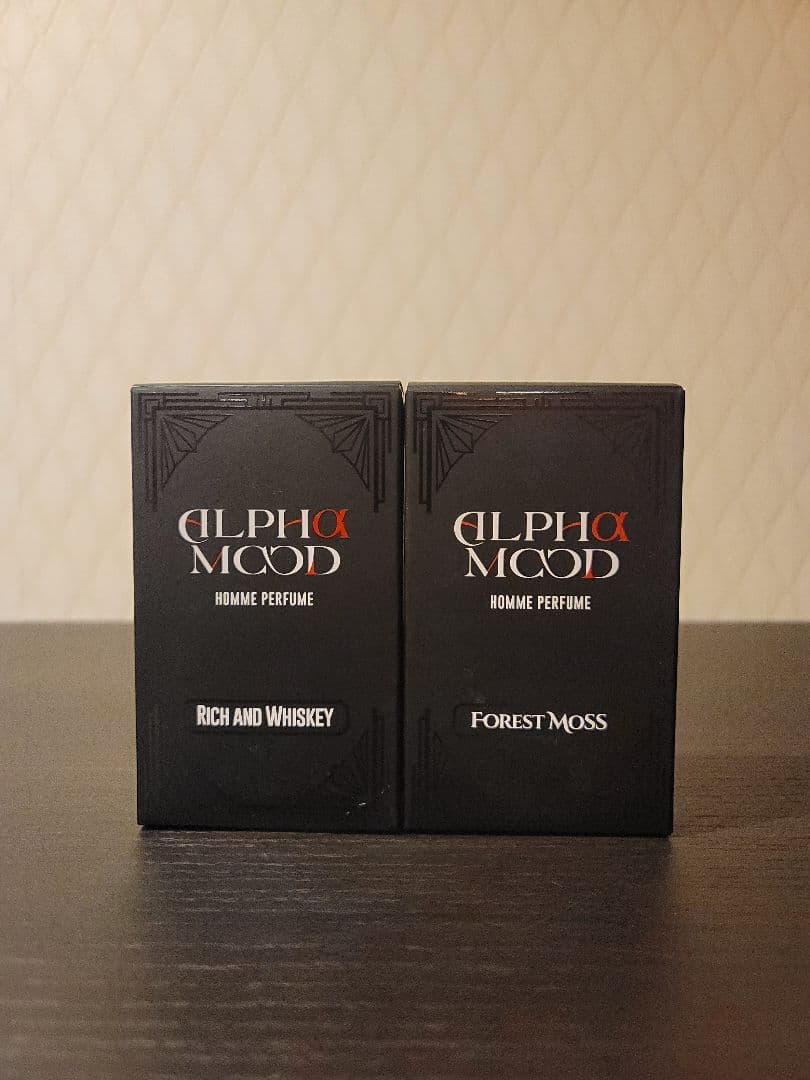 ALPHA MOOD リッチ＆ウィスキー＆フォレストモス 香水セット
