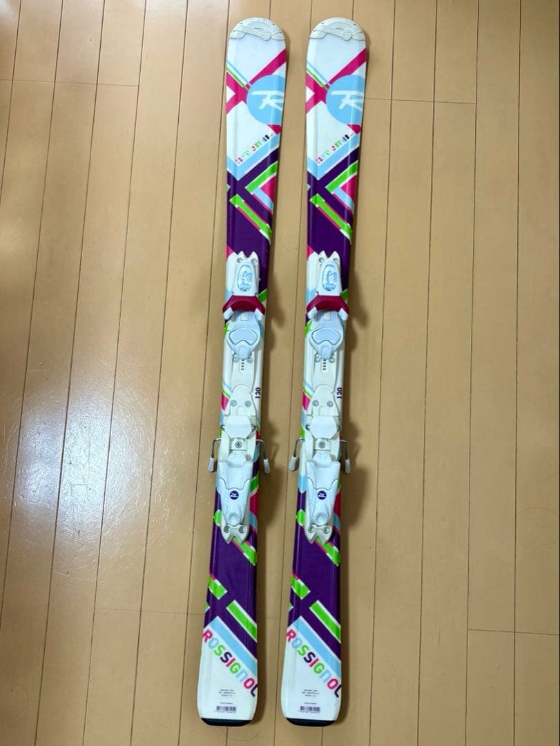 ロシニョール 120cm スキー板/女の子/ROSSIGNOL