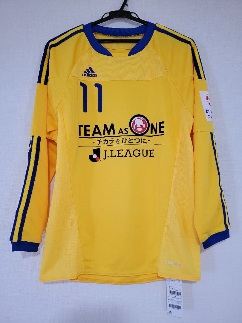三浦知良 東日本大震災 チャリティーマッチ サッカー ユニフォーム 正規品