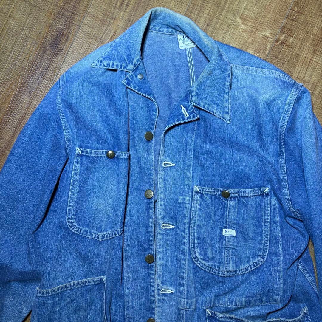 Lee デニムカバーオール 38