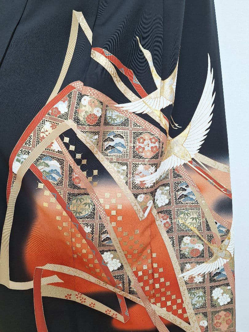 着物リメイクワンピース3599