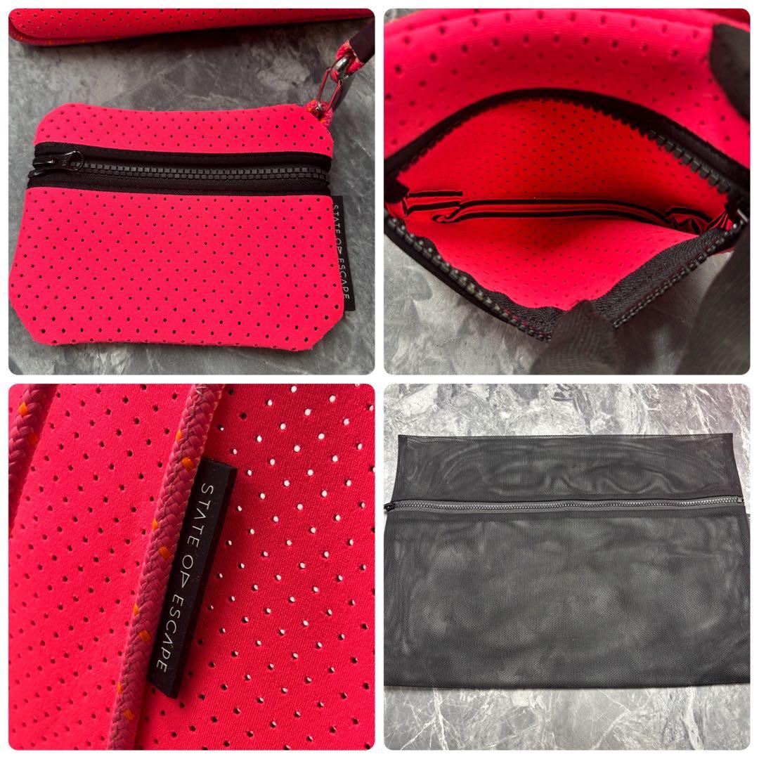 Moka ✨ステイトオブエスケープ　トートバッグ　ポーチ付き